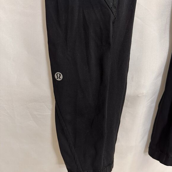Lululemon Speed Up Tight 28" Inseam Full On Luxtreme Black Leggings Women's Sz 6 - Picture 4 of 7